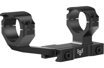 Image of Swampfox Independence 30mm Ring Rifle Scope Mount, Matte Black, ARMNT-1