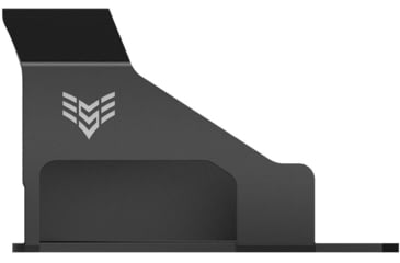 Image of Swampfox Ironsides Shield for Liberty Red Dot, Stainless Steel, Matte Black, IASL122-304B