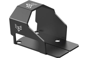 Image of Swampfox Ironsides Shield Red Dot Sight Cover - Justice, Black, LJA-ISJ-304B