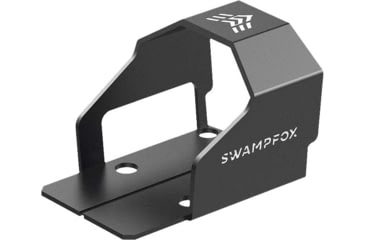 Image of Swampfox Ironsides Shield Red Dot Sight Cover - Justice, Black, LJA-ISJ-304B