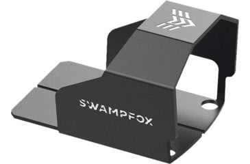 Image of Swampfox Ironsides Shield Red Dot Sight Cover - Justice, Black, LJA-ISJ-304B