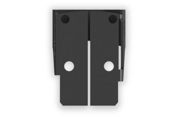 Image of Swampfox Ironsides Shield Red Dot Sight Cover - Justice, Black, LJA-ISJ-304B