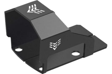 Image of Swampfox Ironsides Shield Red Dot Sight Cover - Justice, Black, LJA-ISJ-304B