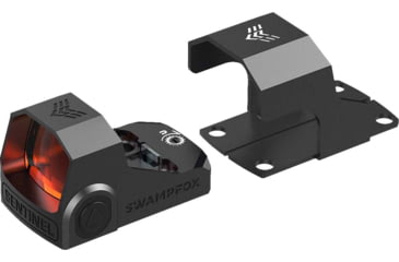 Image of Refurbished, Swampfox Sentinel Ironsides Shield Red Dot Sight Cover, Sentinel Manual, Black, SA-ISSM-304B