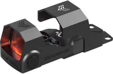Image of Refurbished, Swampfox Sentinel Ironsides Shield Red Dot Sight Cover, Sentinel Manual, Black, SA-ISSM-304B