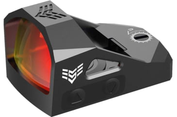 Image of Swampfox Justice RMR Red Dot Sight, 1x27mm, 3 MOA Red Dot Reticle, Black, JTC00127-3