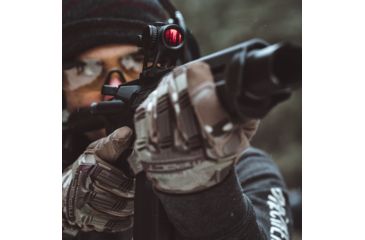 Image of EDEMO Swampfox Liberator Red Dot Sight, 1x22mm, Red Circle Dot Reticle, Black, RDLR122-RC, EDEMO4