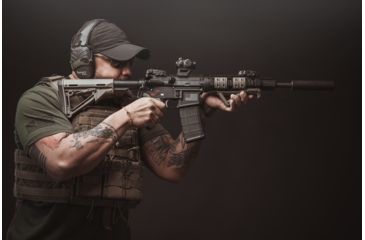 Image of EDEMO Swampfox Liberator Red Dot Sight, 1x22mm, Red Circle Dot Reticle, Black, RDLR122-RC, EDEMO4