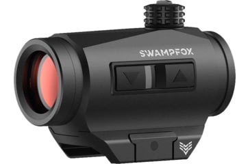 Image of Swampfox Liberator II Mini Red Dot Sight, 1x22mm, 2 MOA Red Dot Reticle, Black, RDLR122-2RD