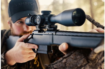 Image of Swampfox Patriot II 6-24x 50mm 30mm Rifle Scope, First Focal Plane, Clean Cross MOA, PAT2624-MC