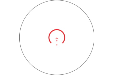 Image of Swampfox Raider 1x20mm Micro Prism Scope, Red BRC, CQB Reticle, MOA, Black, RMPS120-RB