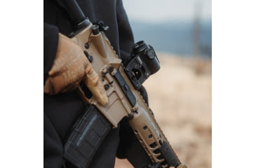 Image of Swampfox Raider Micro Prism 1x20mm Prismatic Sight, 6 MOA Green, Black, RMPS120-G6