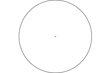 Image of Swampfox Raider Micro Prism 1x20mm Prismatict Sight, 6 MOA Red, Black, RMPS120-R6