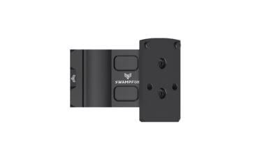 Image of Swampfox Rebel Offset For Picatinny Rail Dot Sight Mount, Hard Anodize, Black, RO-DSM-1913