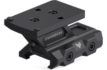 Image of Swampfox Rebel Riser Adjustable Height For Picatinny Rail Dot Sight Mount, Hard Anodize, Black, RR-DSM-1913