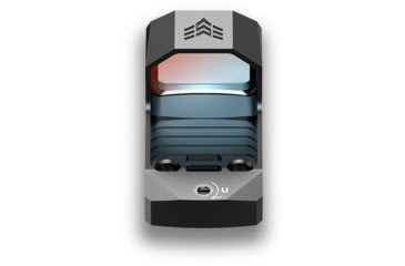 Image of Swampfox Sentinel Ultra Compact Micro Red Dot Sight, 1x16mm, 3 MOA Red Dot Reticle, Auto Brightness, Black, SNL00116-RD