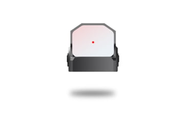 Image of Swampfox Sentinel Ultra Compact Micro Red Dot Sight, 1x16mm, 3 MOA Red Dot Reticle, Manual Brightness, Black, SNL00116-RDM