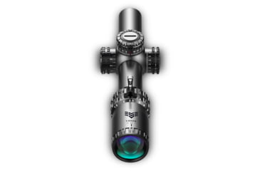 Image of Swampfox Arrowhead Riflescope, 1-6X24, 30mm Tube, Second Focal Plane, IR Green MOA Reticle, Black, ARH16241-GM