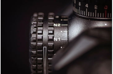 Image of Swampfox Arrowhead Riflescope, 1-6X24, 30mm Tube, Second Focal Plane, IR Green MOA Reticle, Black, ARH16241-GM