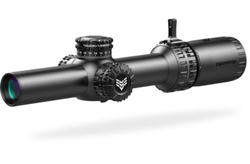Image of Swampfox Arrowhead Riflescope, 1-6X24, 30mm Tube, Second Focal Plane, IR Green MOA Reticle, Black, ARH16241-GM