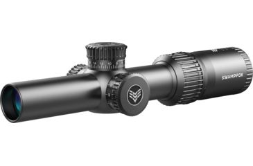 Image of Swampfox Tomahawk LVPO Rifle Scope, 1-4x24mm, 30mm Tube, Second Focal Plane, Spear Duplex Reticle, Black, ATK14241-D