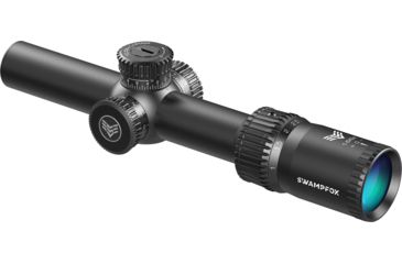 Image of Swampfox Tomahawk LVPO Rifle Scope, 1-6x24mm, 30mm Tube, Second Focal Plane, Illuminated Guerrilla Cross MOA Reticle, Black, ATK16241-M