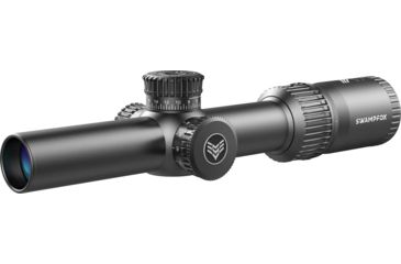 Image of Swampfox Tomahawk LVPO Rifle Scope, 1-6x24mm, 30mm Tube, Second Focal Plane, Illuminated Guerrilla Cross MOA Reticle, Black, ATK16241-M