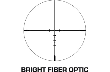 Image of Swampfox Tomahawk II 1-4x24mm Rifle Scope, 30mm Tube, Second Focal Plane, Green Fiber Optic, Black, THK14241-GF