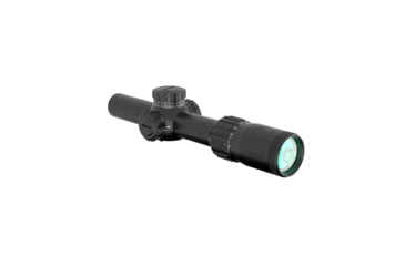 Image of Swampfox Tomahawk II 1-4x24mm Rifle Scope, 30mm Tube, Second Focal Plane, Green BDC, Black, THK14241-GB