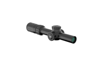 Image of Swampfox Tomahawk II 1-4x24mm Rifle Scope, 30mm Tube, Second Focal Plane, Green BDC, Black, THK14241-GB