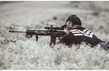 Image of Swampfox Tomahawk LVPO Rifle Scope, 1-4x24mm, 30mm Tube, Second Focal Plane, Illuminated Guerrilla Cross MOA Reticle, Black, ATK14241-M