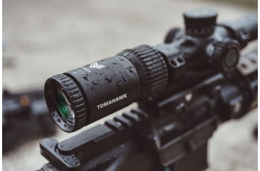 Image of Swampfox Tomahawk LVPO Rifle Scope, 1-4x24mm, 30mm Tube, Second Focal Plane, Illuminated Guerrilla Cross MOA Reticle, Black, ATK14241-M