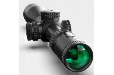 Image of Swampfox Warhawk Tactical 4-20x50mm Rifle Scope, 34mm Tube, First Focal Plane, Sharpshooter MIL, MOA, Black, TWK42050-3L