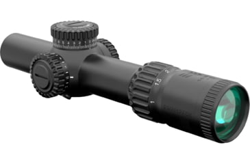 Image of Swampfox Warhorse 1-6x24 Rifle Scope, 34mm Tube, First Focal Plane, Red IR MOA, WAR16241-RM