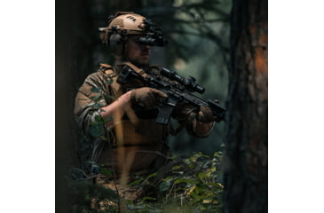 Image of Swampfox Warhorse 1-6x24 Rifle Scope, 34mm Tube, First Focal Plane, Red IR MOA, WAR16241-RM