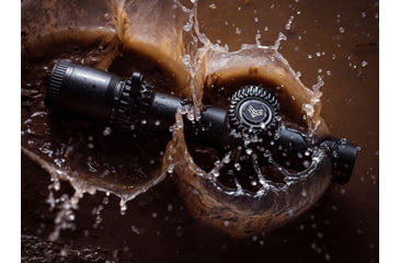 Image of Swampfox Warhorse 1-6x24 Rifle Scope, 34mm Tube, First Focal Plane, Red IR MOA, WAR16241-RM