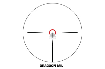Image of Swampfox Warhorse 1-6x24 Rifle Scope, 34mm Tube, First Focal Plane, Red IR MIL, WAR16241-RL