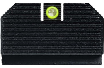 Image of Swampfox Wolverine Tritium Stealth Sights for Double Stack Glocks 17/19/21/22/23/34/35/40/41/45, Black, WVNFS-CWSS