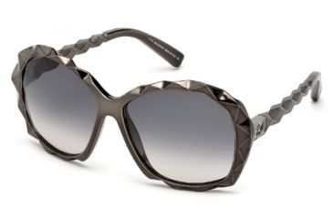 Image of Swarovski Amazing Sunglasses SK0002 - Shiny Gun Metal Frame Color