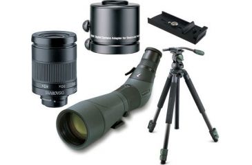 Image of Swarovski ATS65 HD Angled Spotting Scope Digiscoping Kit w/ DCA Digital Camera Adapter &amp; Tripod