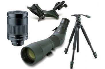 Image of Swarovski ATS65 HD Angled Spotting Scope Digiscoping Kit w/ DCB-A Digital Camera Base &amp; Tripod