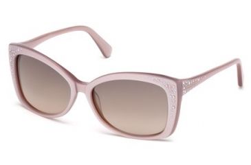 Image of Swarovski Bianca Sunglasses SK0019 - Shiny Pink Frame Color