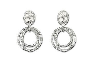 Image of Swarovski Chandelier Clip Earrings