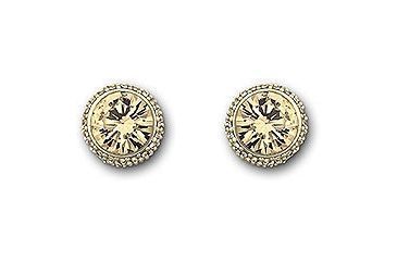 Image of Swarovski Flirt Pierced Earrings, gold-plated