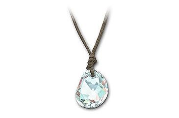 Image of Swarovski Galet Light Azore Blue Mini Pendant