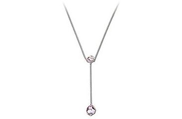 Image of Swarovski Meteorite Rosaline Moonlight Necklace