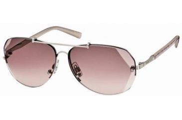 Image of Swarovski Atomic Sunglasses SK0006 - Shiny Palladium Frame Color, Gradient Lens Color