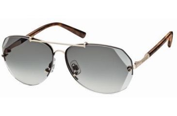 Image of Swarovski Atomic Sunglasses SK0006 - Shiny Rose Gold Frame Color, Gradient Green Lens Color