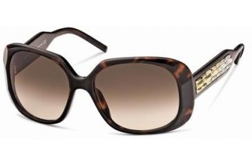 Image of Swarovski Ava Sunglasses SK0008 - Dark Havana Frame Color
