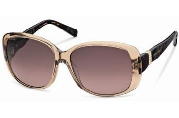 Image of Swarovski April Sunglasses SK0012 - Shiny Light Brown Frame Color